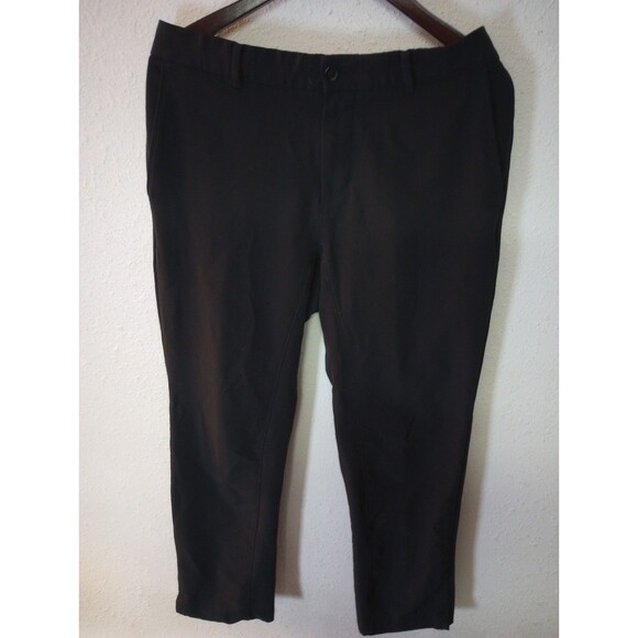 Nike Golf Pants Men's size Med 30 x 30 Standard Fit Dri-Fit Black Straight Leg - Picture 1 of 9